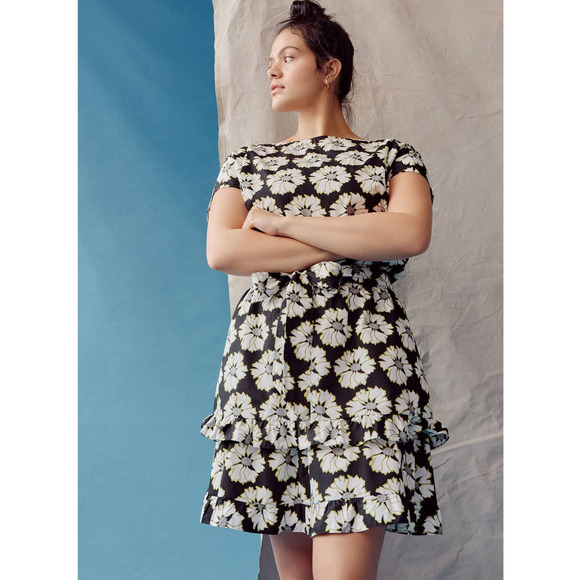 New Peter Som for Anthropologie Penelope Mini Floral Cotton Dress $168 MEDIUM - Picture 4 of 8